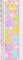 RG Ribbon: Easter Egg Pattern Ribbon with Scalloped Laced Wired Edges - 2.5" Inch x 10 Yards / 30' Feet